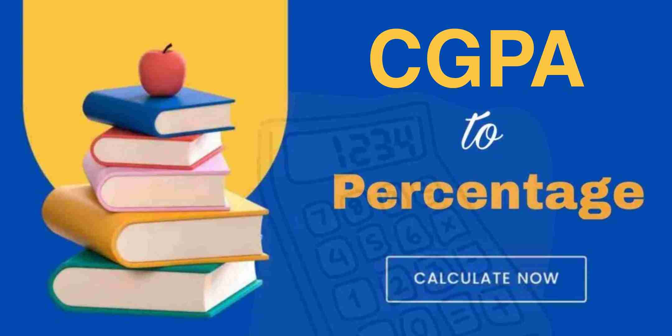CGPA to Percentage Calculator || The Galaxy Blogs